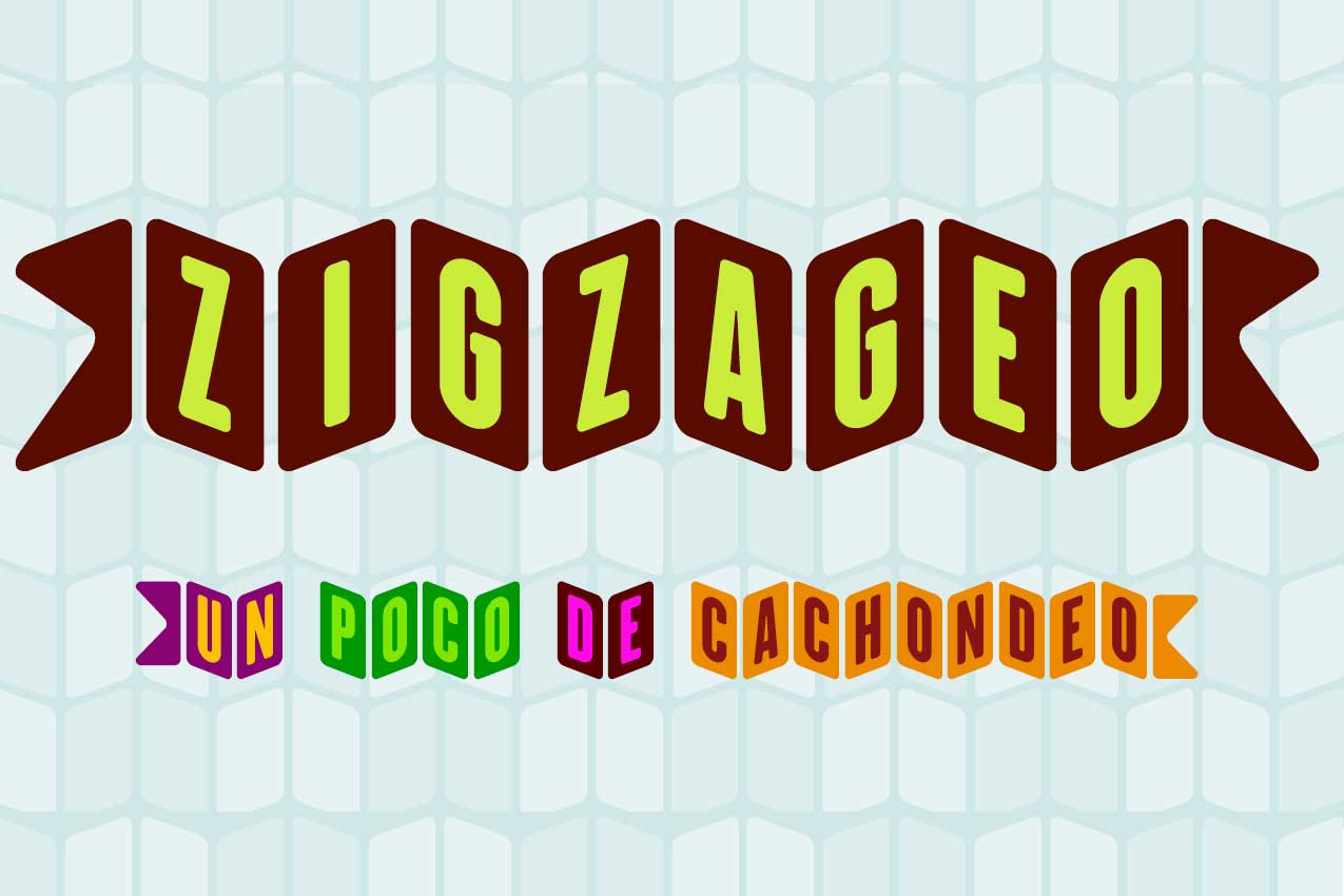 Zigzageo-几何锯齿-3D英文字体下载