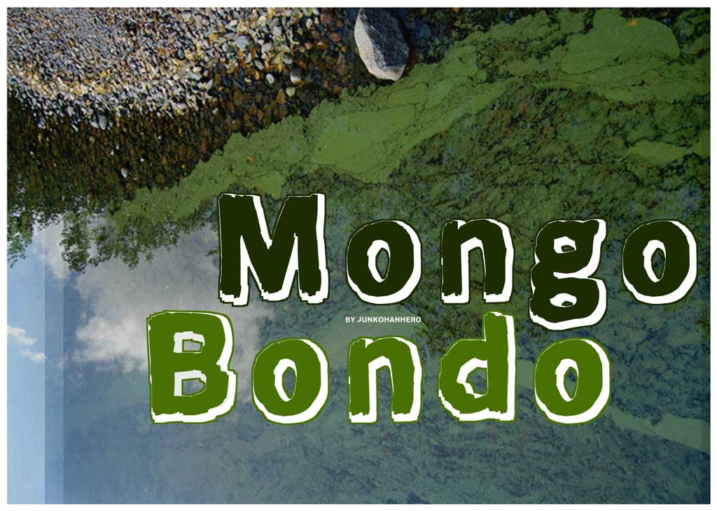 MongoBondo-干净清澈-3D英文字体下载