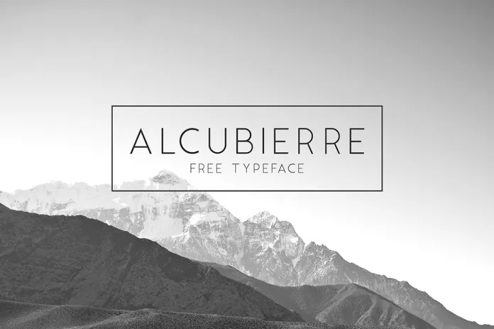 Alcubierre-经典无衬线-英文字体下载