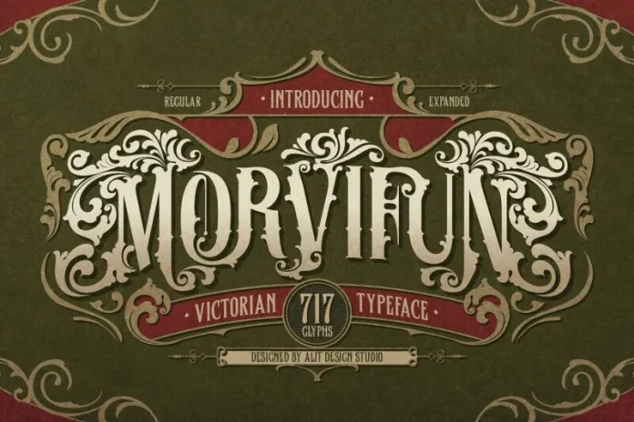 Morvifun-现代经典-哥特式英文字体下载