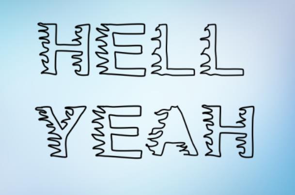HellYeah-火热的酷酷的摇滚-英文字体下载