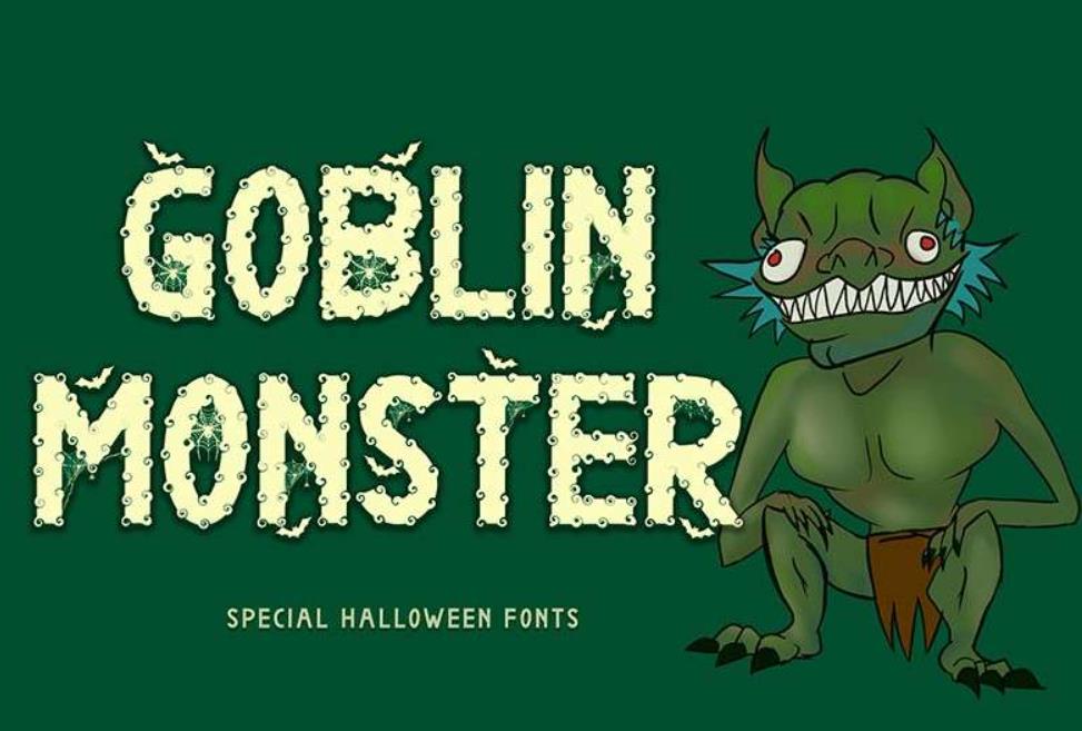 Goblin Monster-怪物主题-英文字体下载